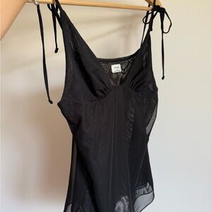 Wilfred Black Camisole Top